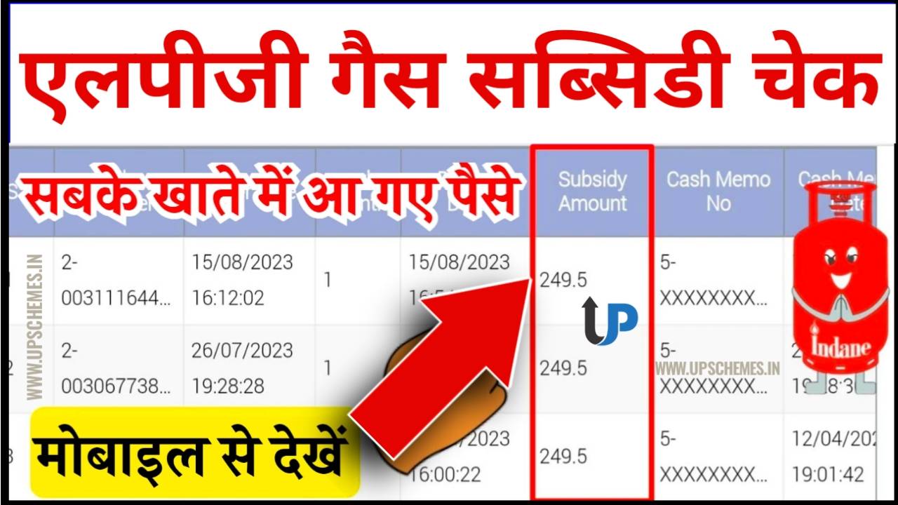 lpg gas subsidy check